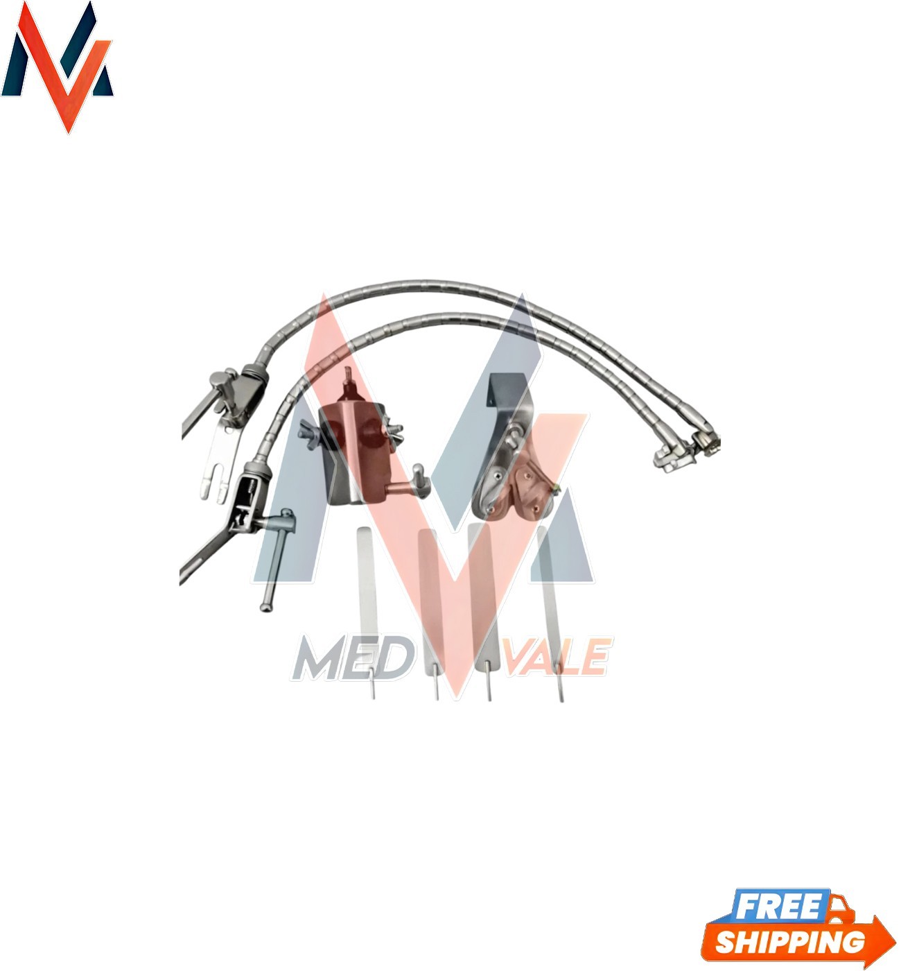 Two Arms Leyla Self Retractor Brain Retractor Set Neurosurgery