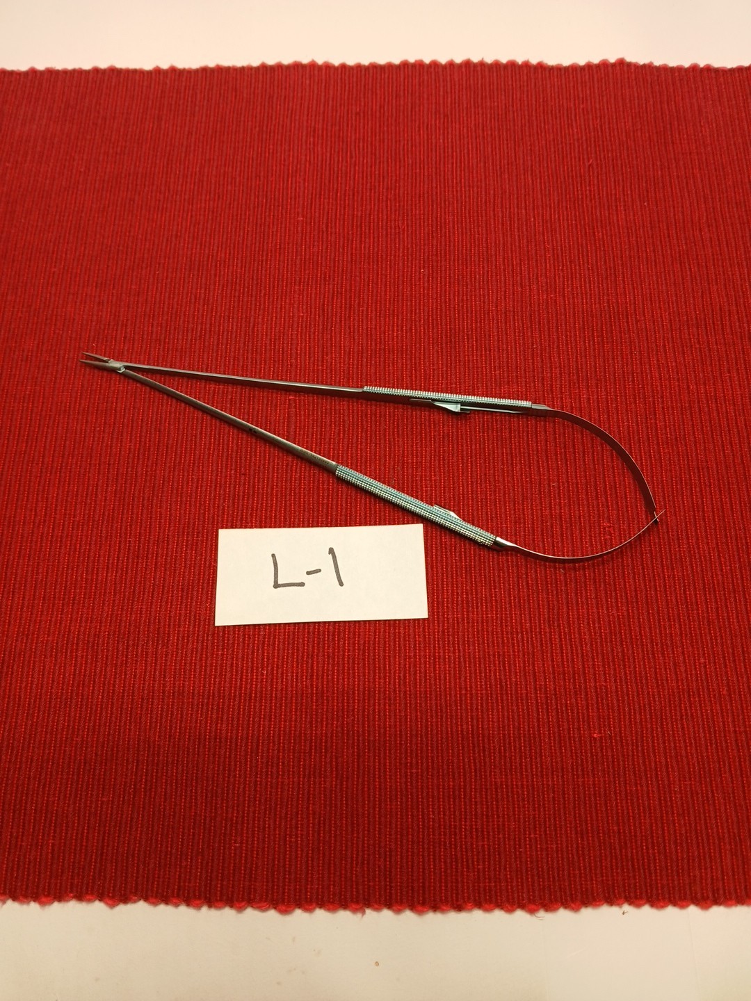 SSI Ultra 55-2543T Titanium Jacobson Needle Holder Straight w/ Lock 10″ Length
