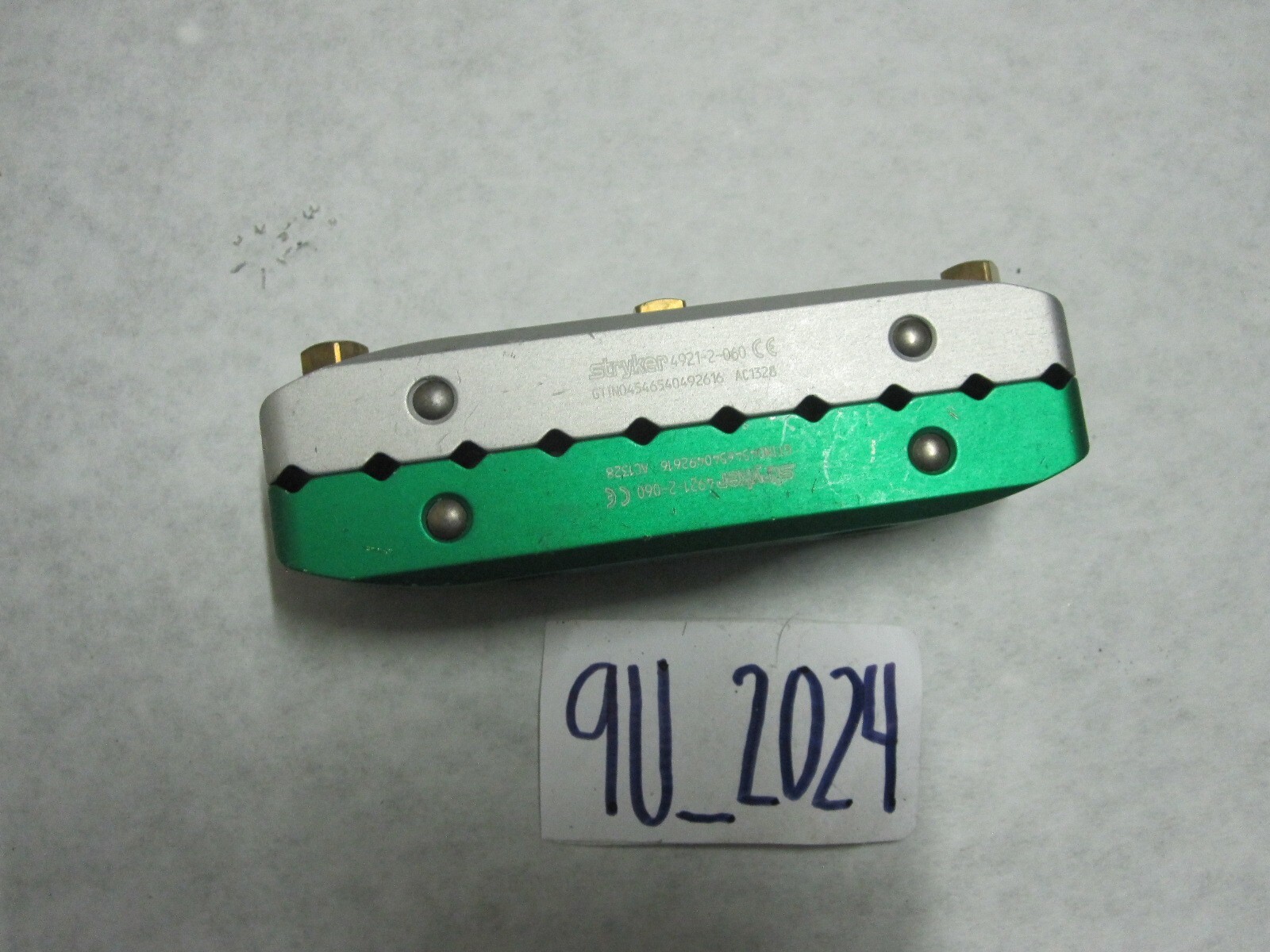 Stryker 4921-2-060 Hoffman External Fixator 10-Hole Pin Clamp
