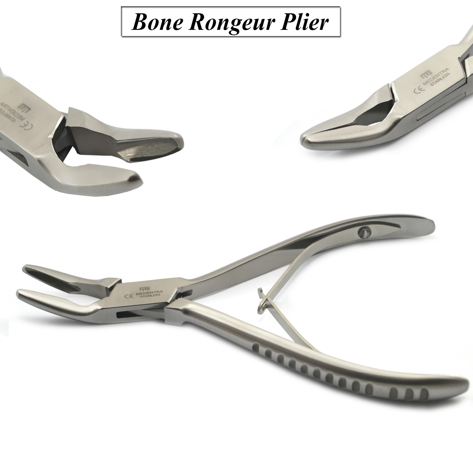 Surgical Luer Bone Rongeur Forceps Bone Cutting Surgery Instrument CE