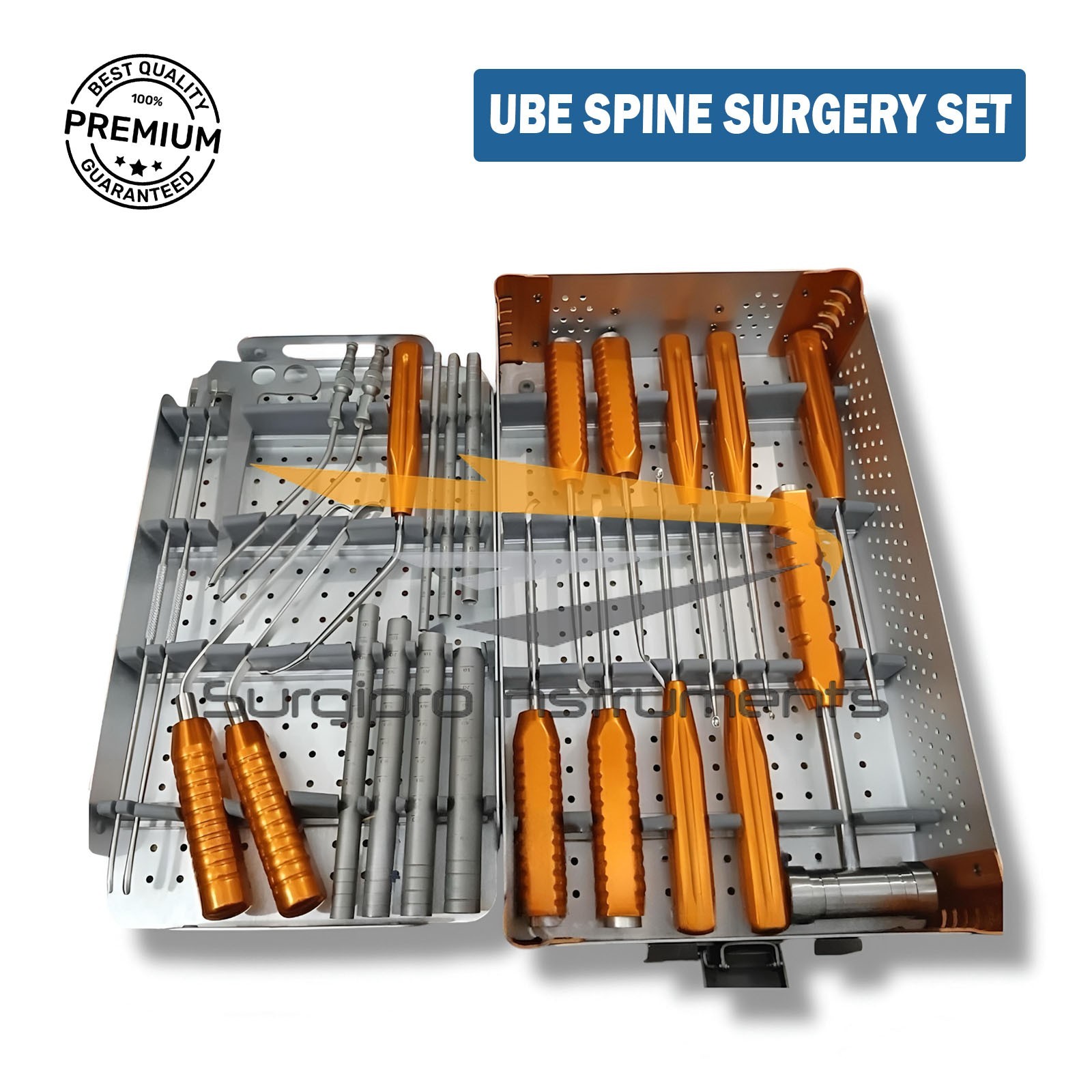 Unilateral Biportal Endoscopic UBE Spine Surgery Instrument Set