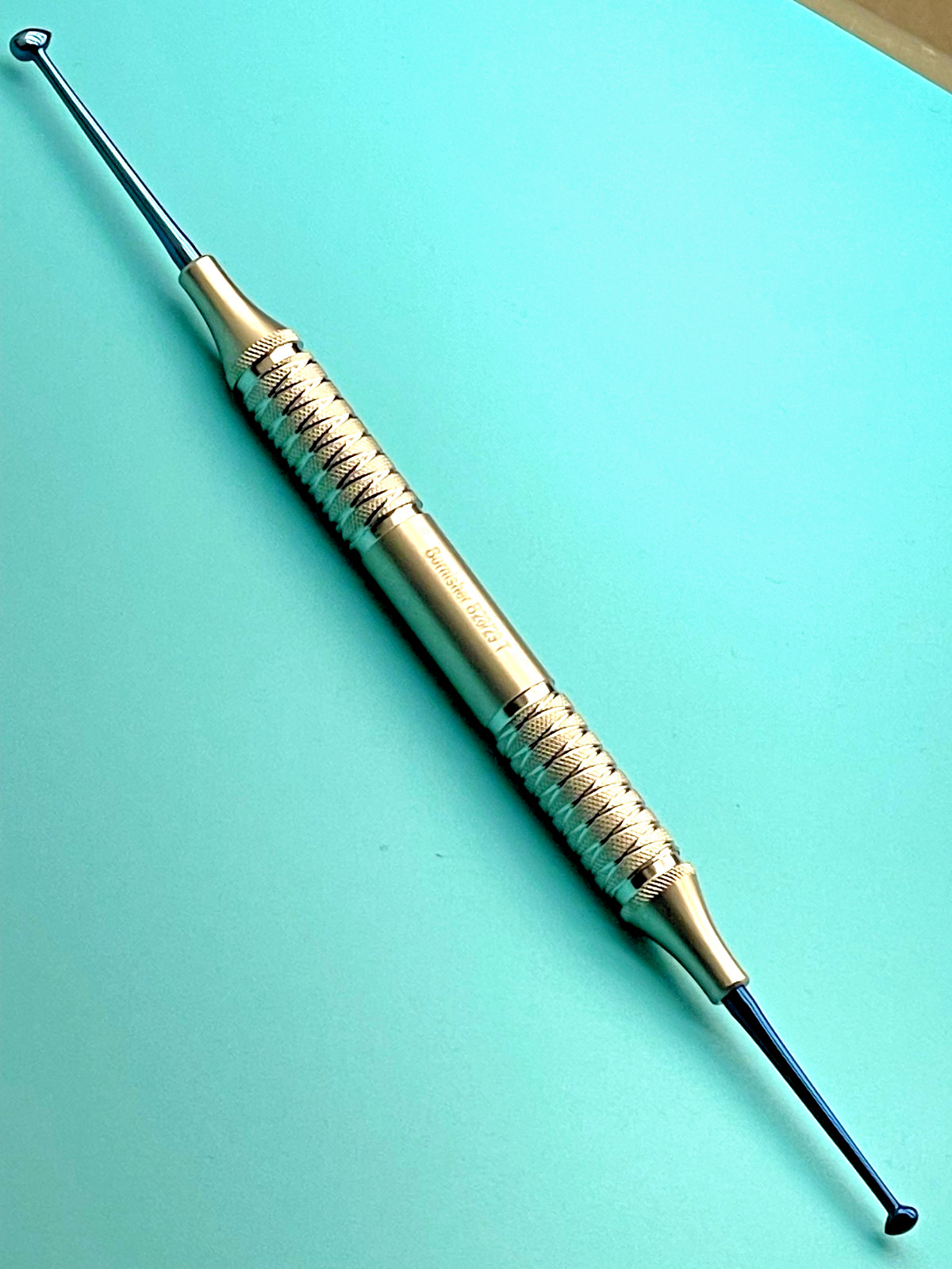 Set of 3 Dental Burnishers B28/29, Titanium Blue Coated Tips
