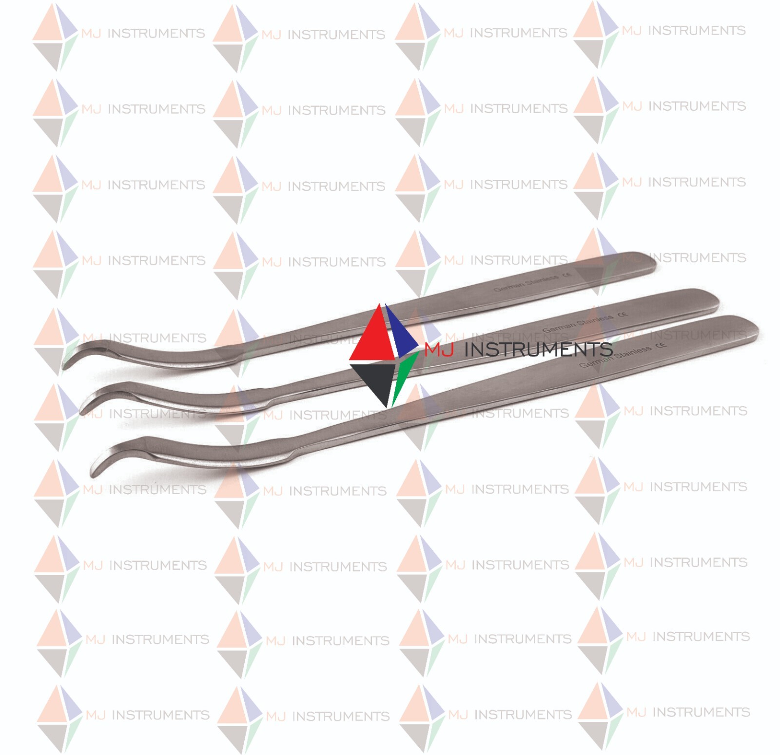 3 Hohmann Retractor Small Size Orthopedic Instruments German Stainless Steel