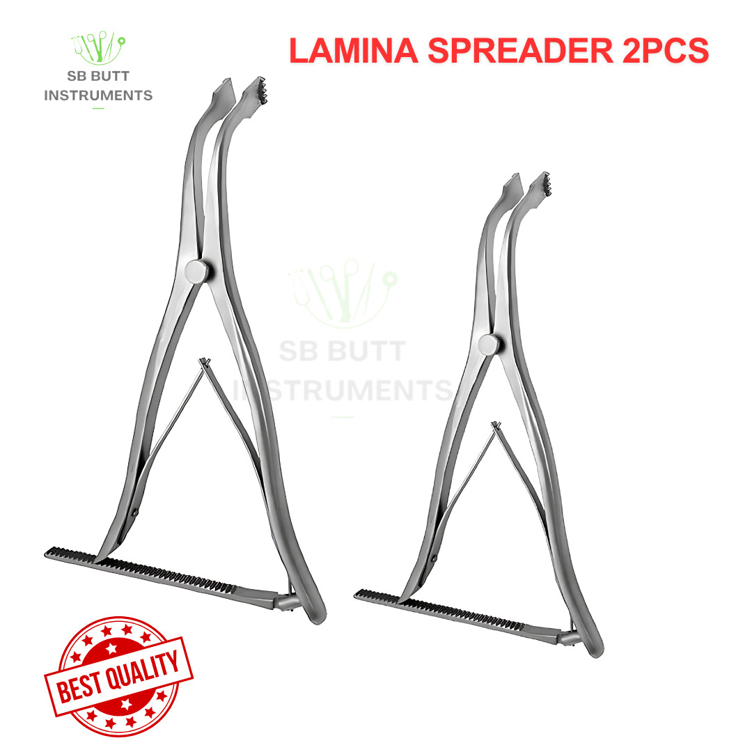 LAMINA SPREADER NEUROSURGERY SURGICAL INSTRUMENTS Set Of 2 Pcs