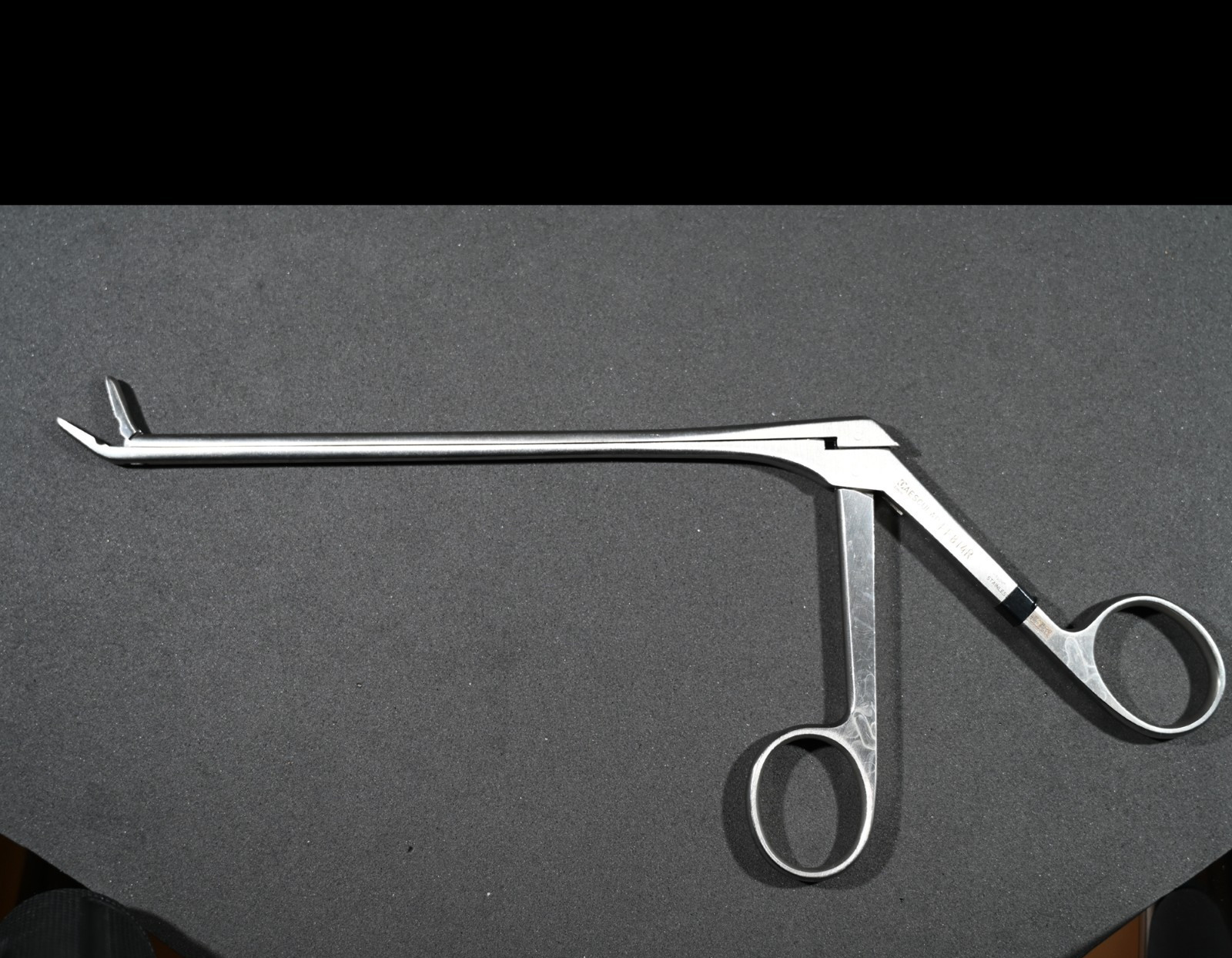 Aesculap FF814R Spurling Rongeur 4 x 10 mm Up Jaw 7 in Surgical