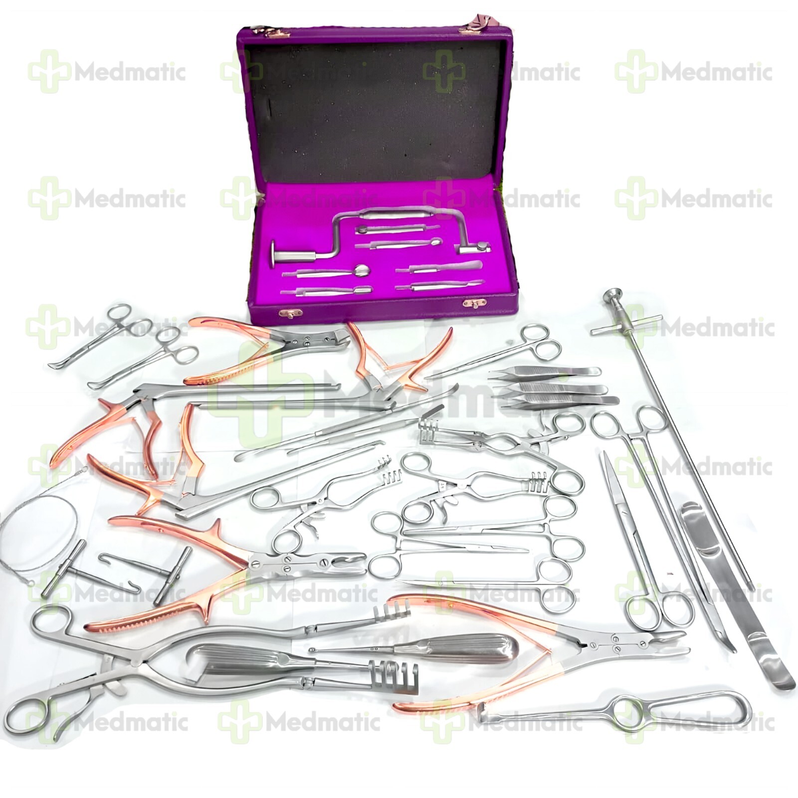 Craniotomy Instrument Set For Neuro Surgery Stainless Steel Complete System