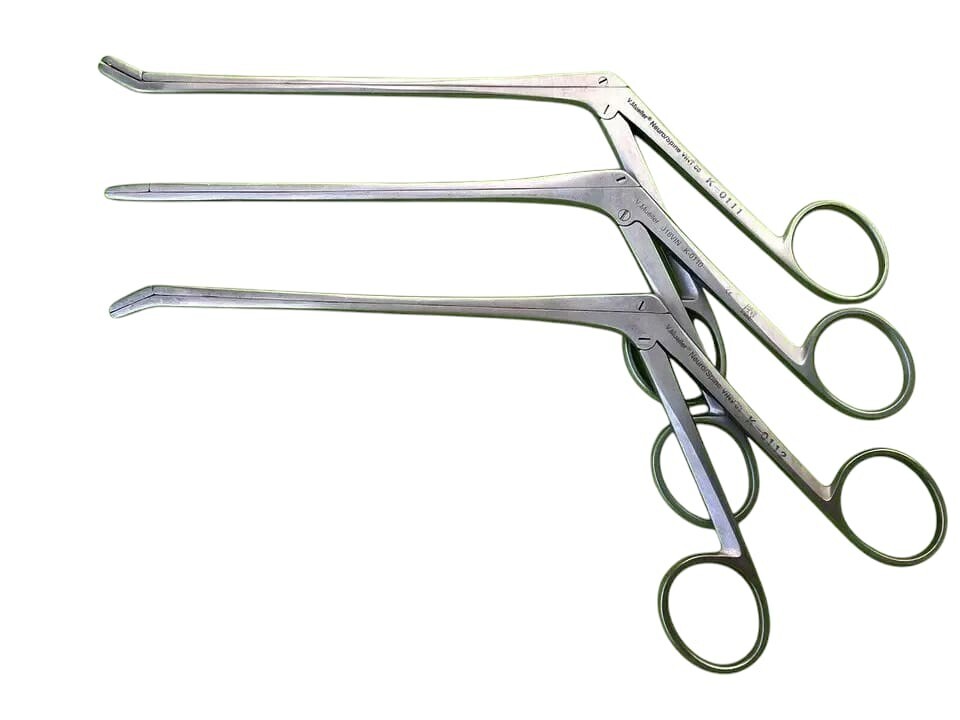 Set of 3 pcs pf V.Mueller Surgical Rongeurs straight ,up and ,down.