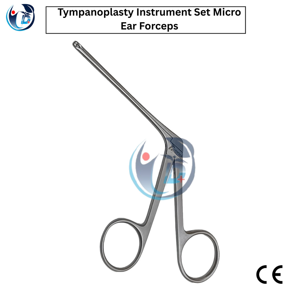 Tympanoplasty Instrument Set, Surgical Instruments Micro Ear Forceps Surgery Set