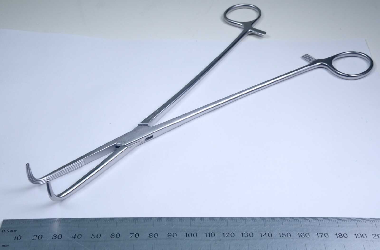 V. Mueller CH1726 Mixter Forceps 10½” Right Angled Jaws Stainless Steel Surgical