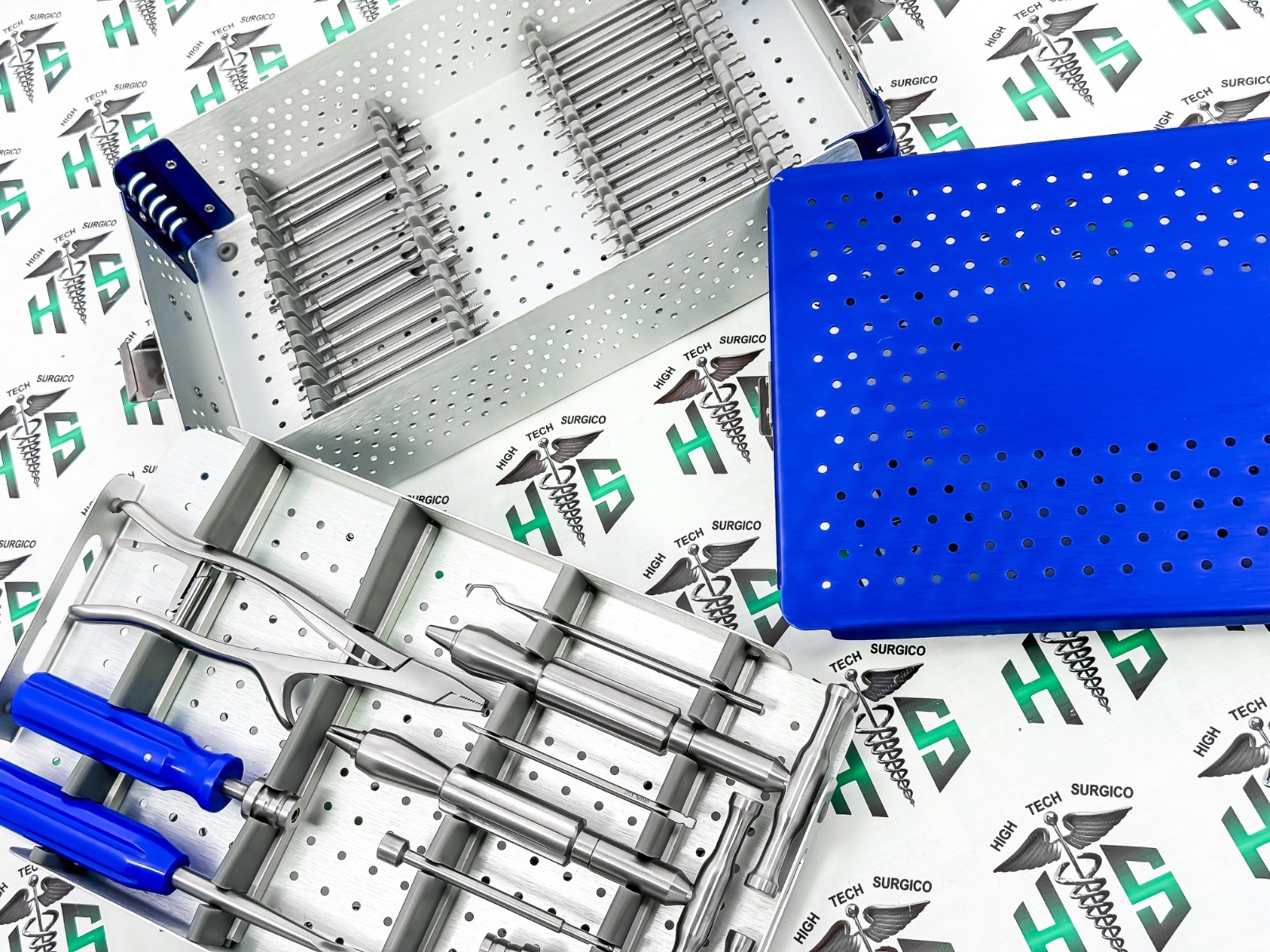 Broken Screw Remover Instrument Set 48 Pcs Orthopedic Surgi Extraction Kit + Box
