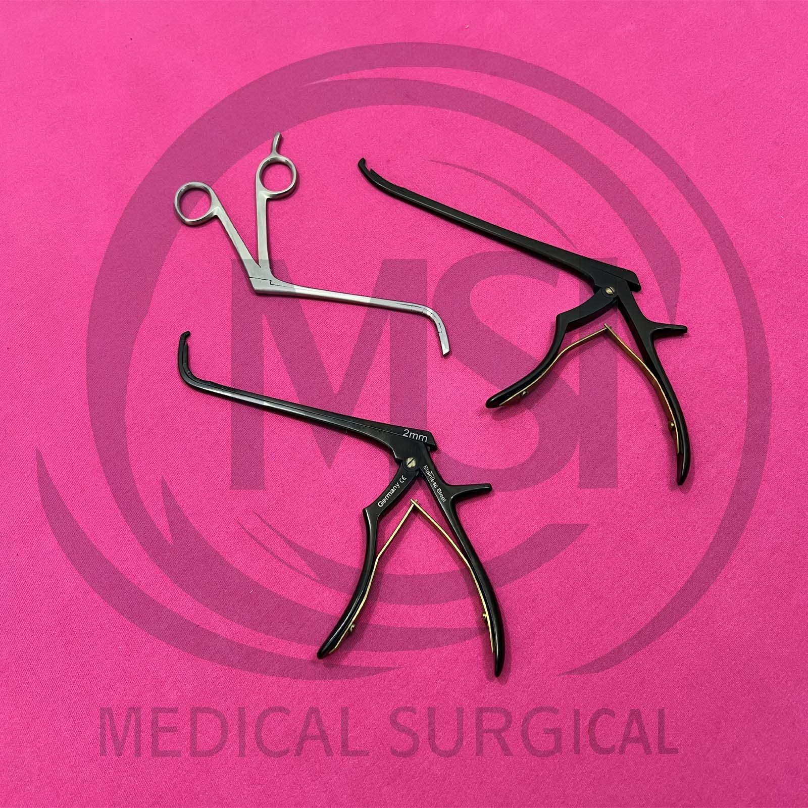 Sinus Frontal Punch With Link Chain Sheath Backward Cutting Endoscopic Nasal ENT