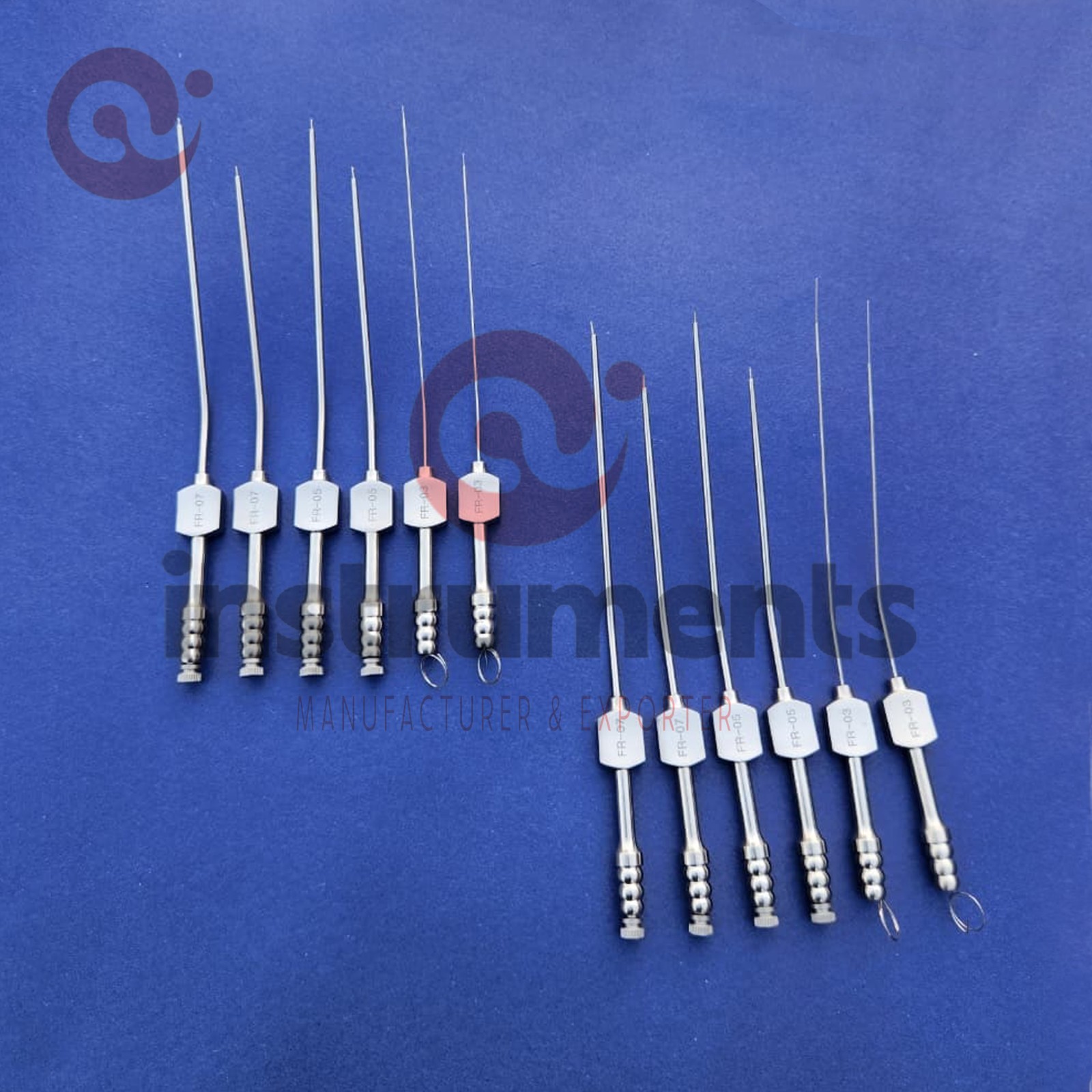 Surgical Store Fukushima Teardrop Suction Tube Fr 3,5,7 Medium & Large 2 set Ai