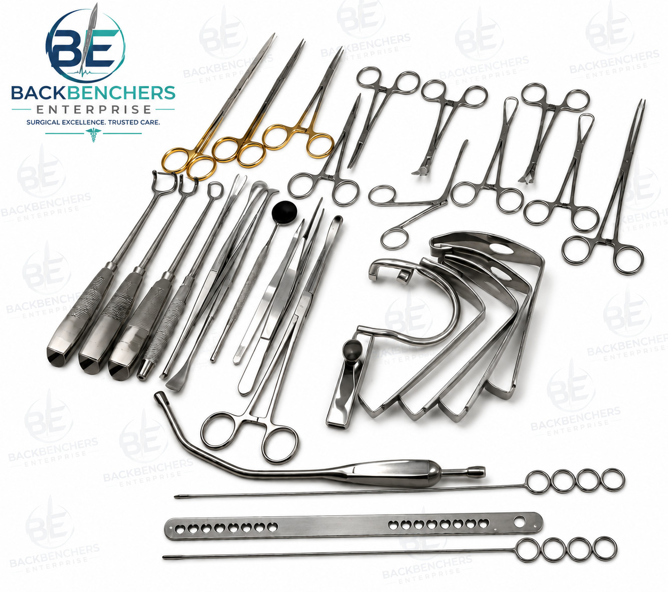 Tonsillectomy and Adenoidectomy 30 Pcs Set Surgical Instruments High Quality