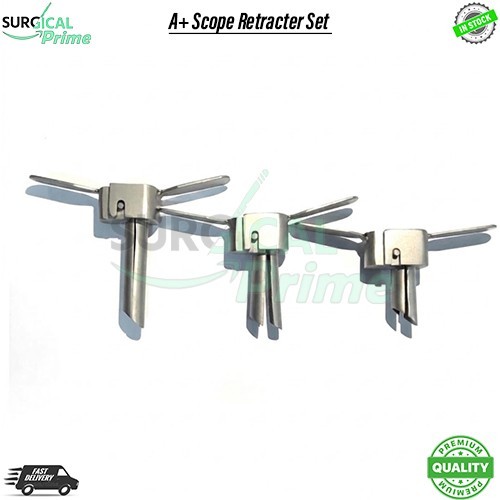 A+ Scope Retracter Set Surgical Instruments For Endoscopic & Spine Surgery