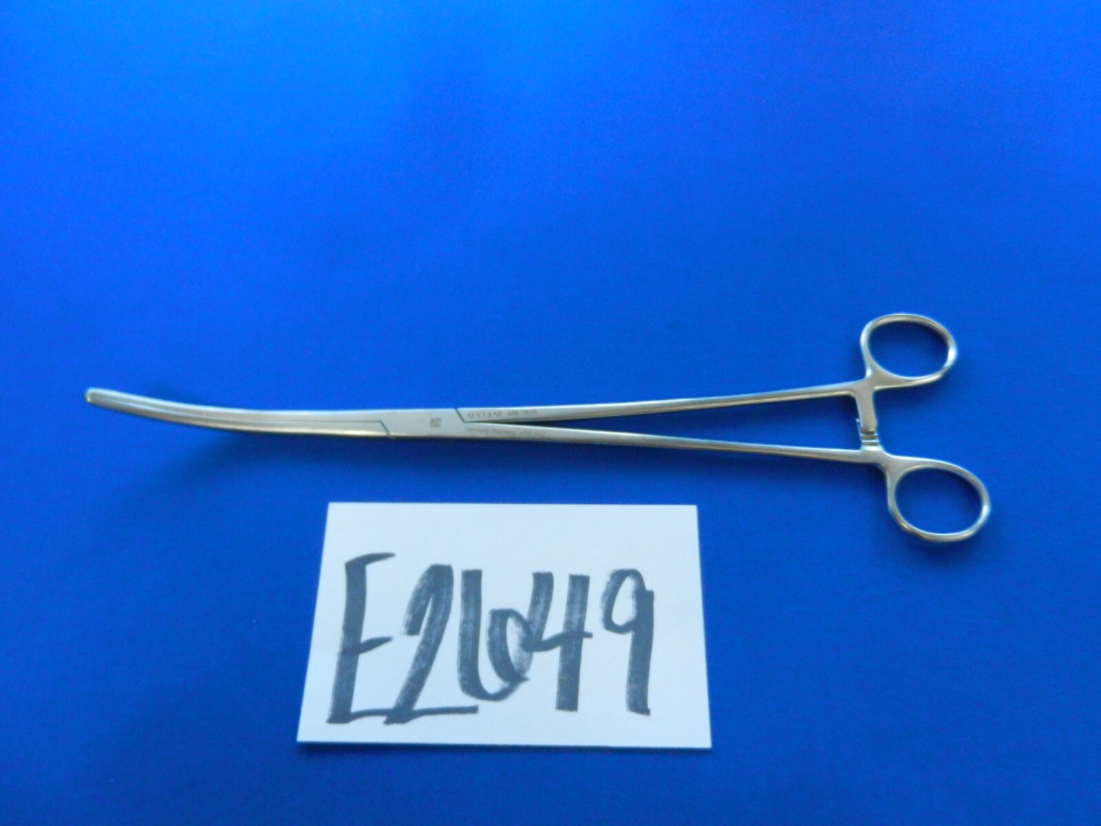 E2649 Aesculap MB180R Pean Curved Forceps 12″ Overall Length