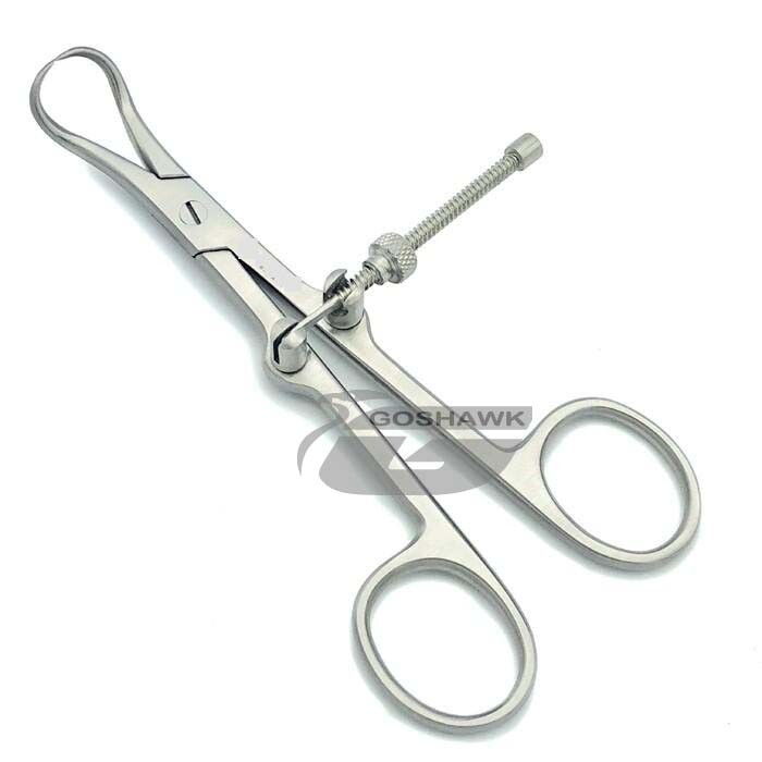 BONE REDUCTION FORCEPS POINTED JAWS SPIN LOCK, 5.6” & 7.6”