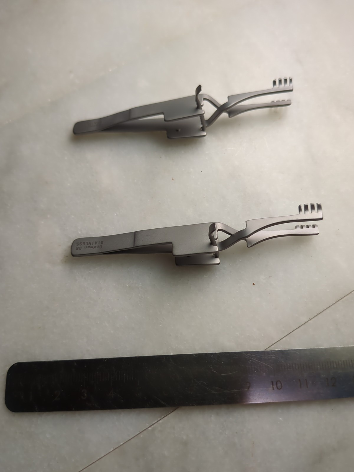 Lot of 2 Codman Heiss retractors