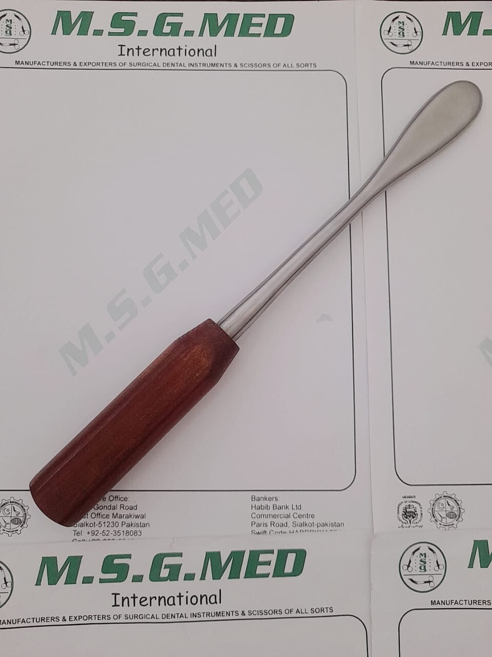 Orthopedic Femoral Dislocation Lever 31cm Length 26m Width Stainless Steel