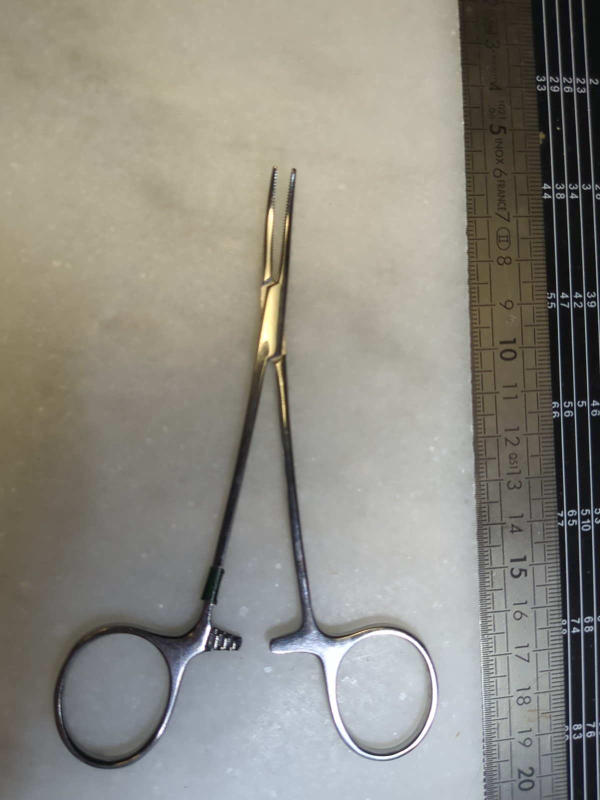 Jarit 105-102 Halstead Mosquito Forceps, Curved