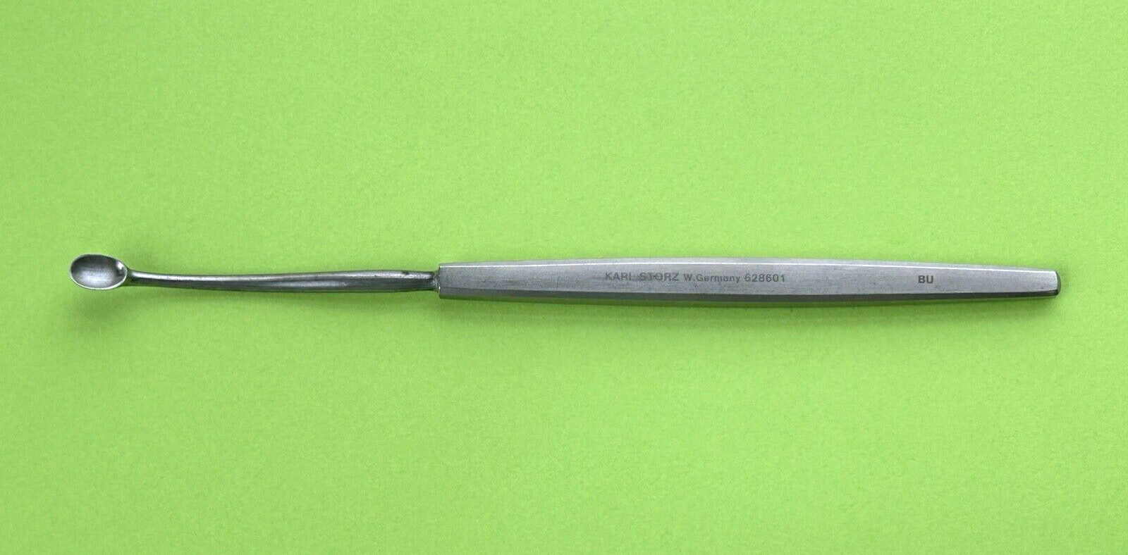Karl Storz Surgical 19cm Curved Oval Maxillary Sinus Antrum Curette
