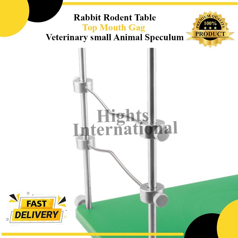 Rabbit Rodent Table Top Mouth Gag Veterinary small Animal Speculum