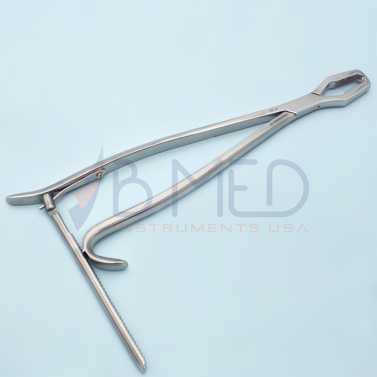 Kern Bone Holding Forceps 13″ With Ratchet B-Med OR Grade Orthopedic Instruments