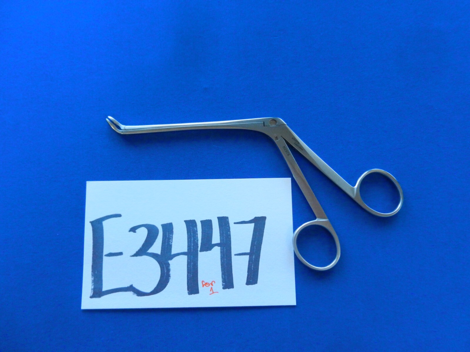 E3447 Storz N2976 Weil ENT Upturned Forceps 5x8mm Cups 180mm Overall Length