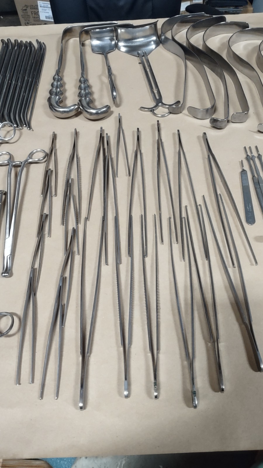 Large Surgical Instrument Bundle OBGYN G & E 221 Piece Speculum Germany Mixed