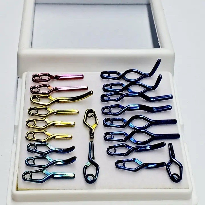 55PCs Titanium Aneurysm Clips | Neuro Surgery Vascular Micro Clips | Surgical