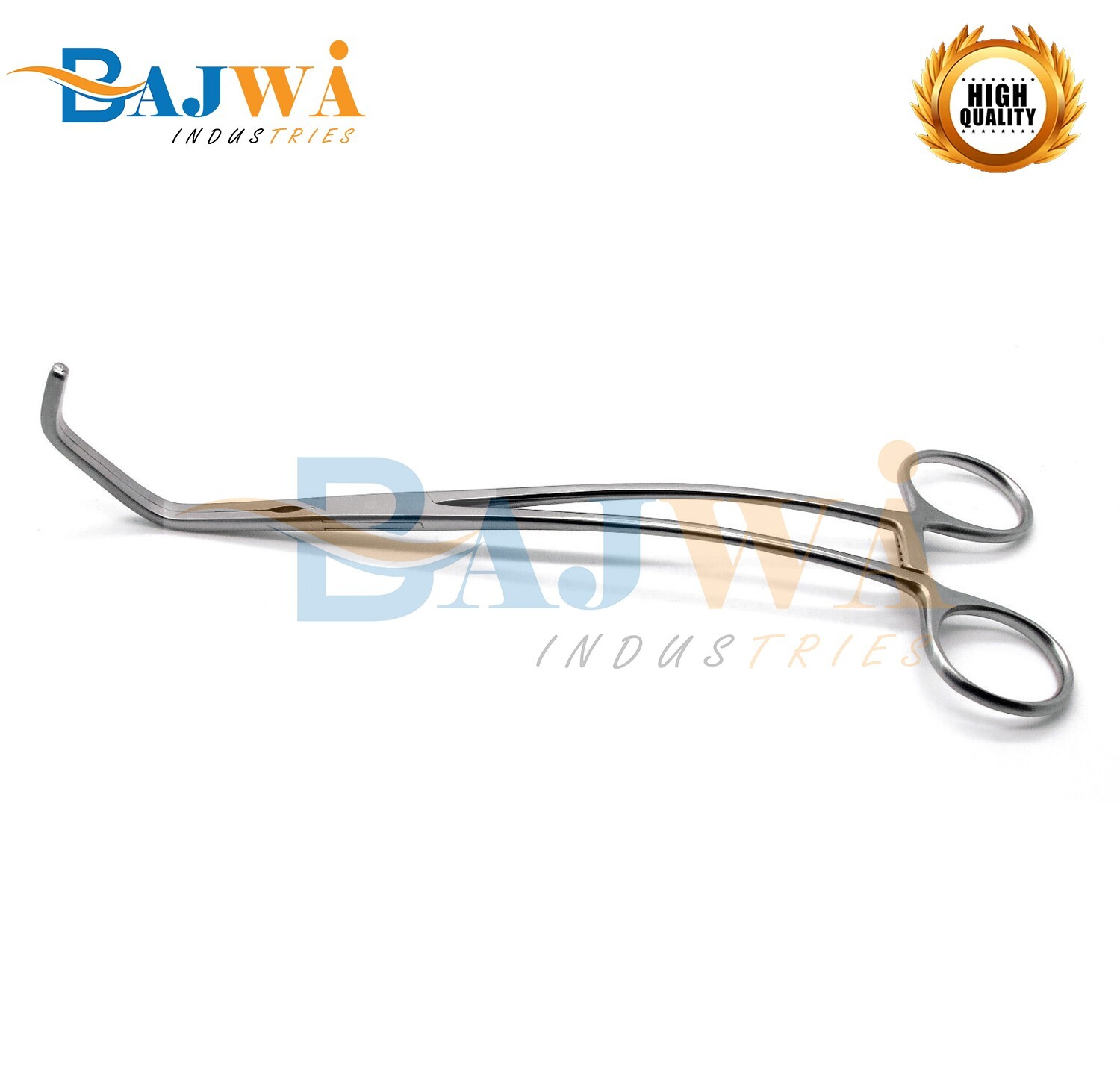 Surgical Satinsky DeBakey Atraumatic Tangential Clamp 9″ Forceps Instruments