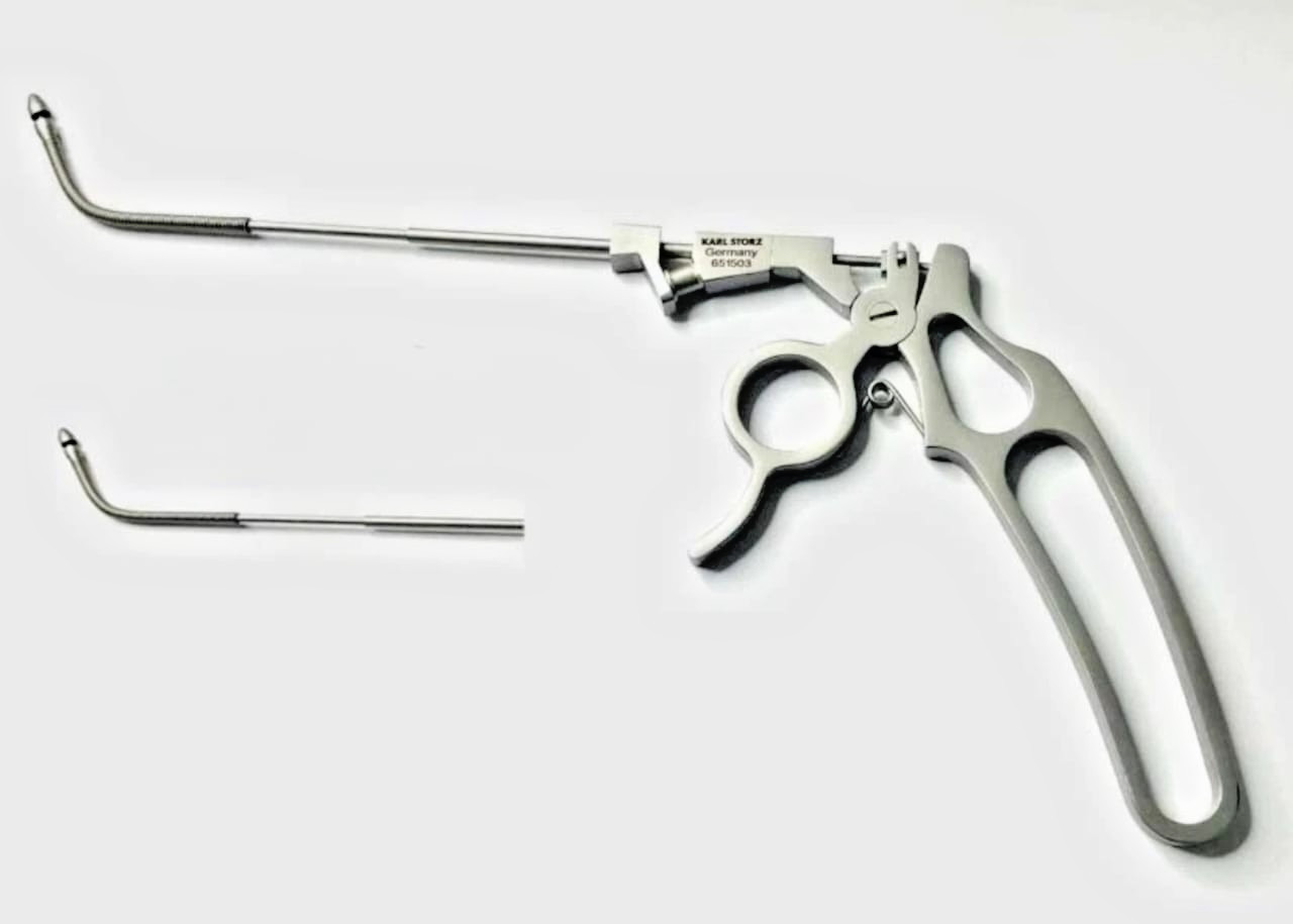 KARL STORZ 651503 HOSEMANN Frontal Sinus Nasal Recess Punch Circular Cutting 8″