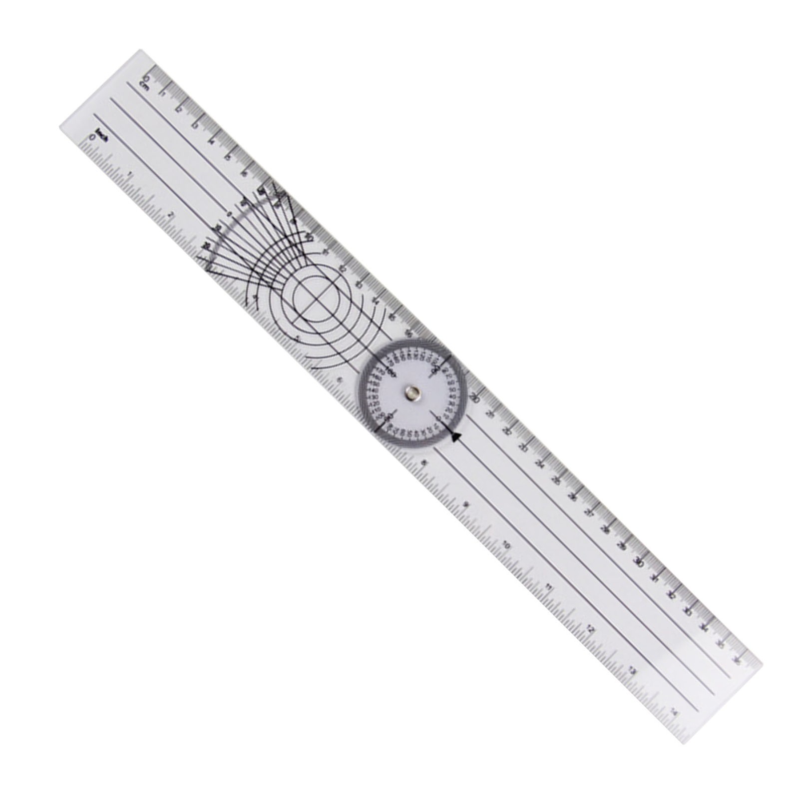 Orthopedic Ruler Goniometer Angle Ruler Human Bone Joint Measuring