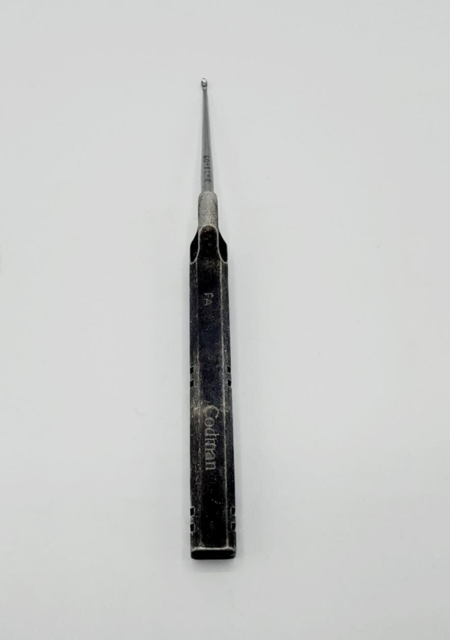 Codman 46-3156 Karlin Cervical Curette 0 Microdiscectomy Froward Angle 8-3/8″