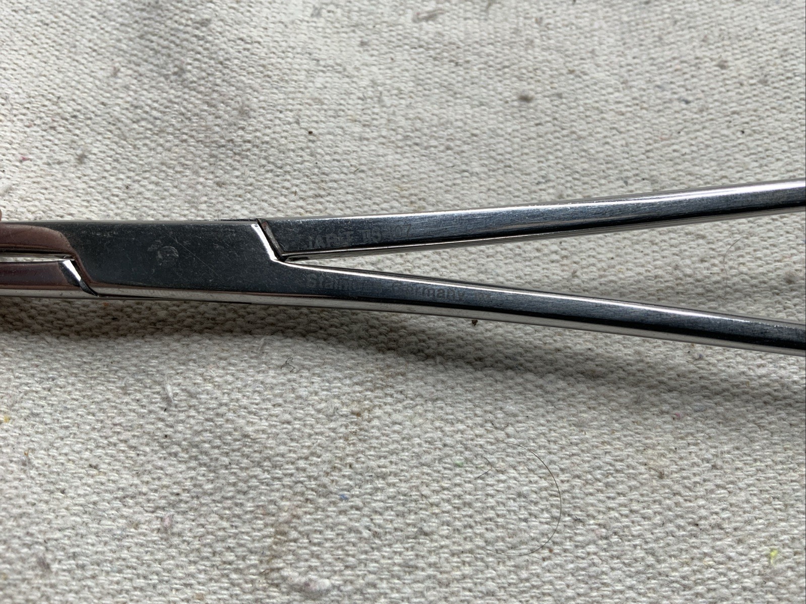 Jarit 115-107 Foerster Sponge Forceps Serrated Loop Jaw
