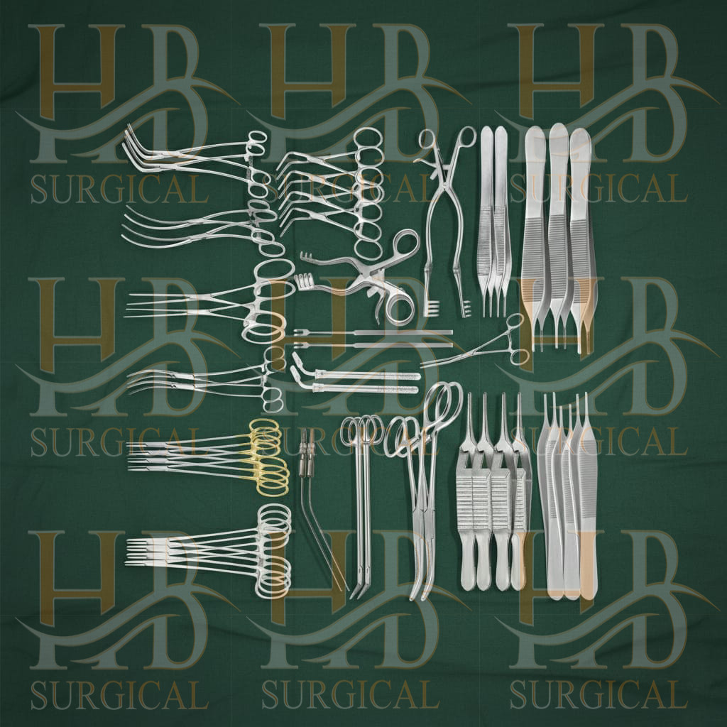 Vascular Surgery Set of 52 pcs Surgical Specialty Surgical Instruments Set