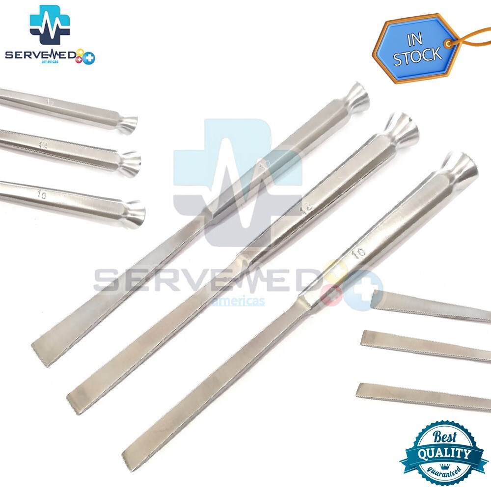 Osteotome Straight Curved Stainless Steel Orthopedic Surgical Instruments