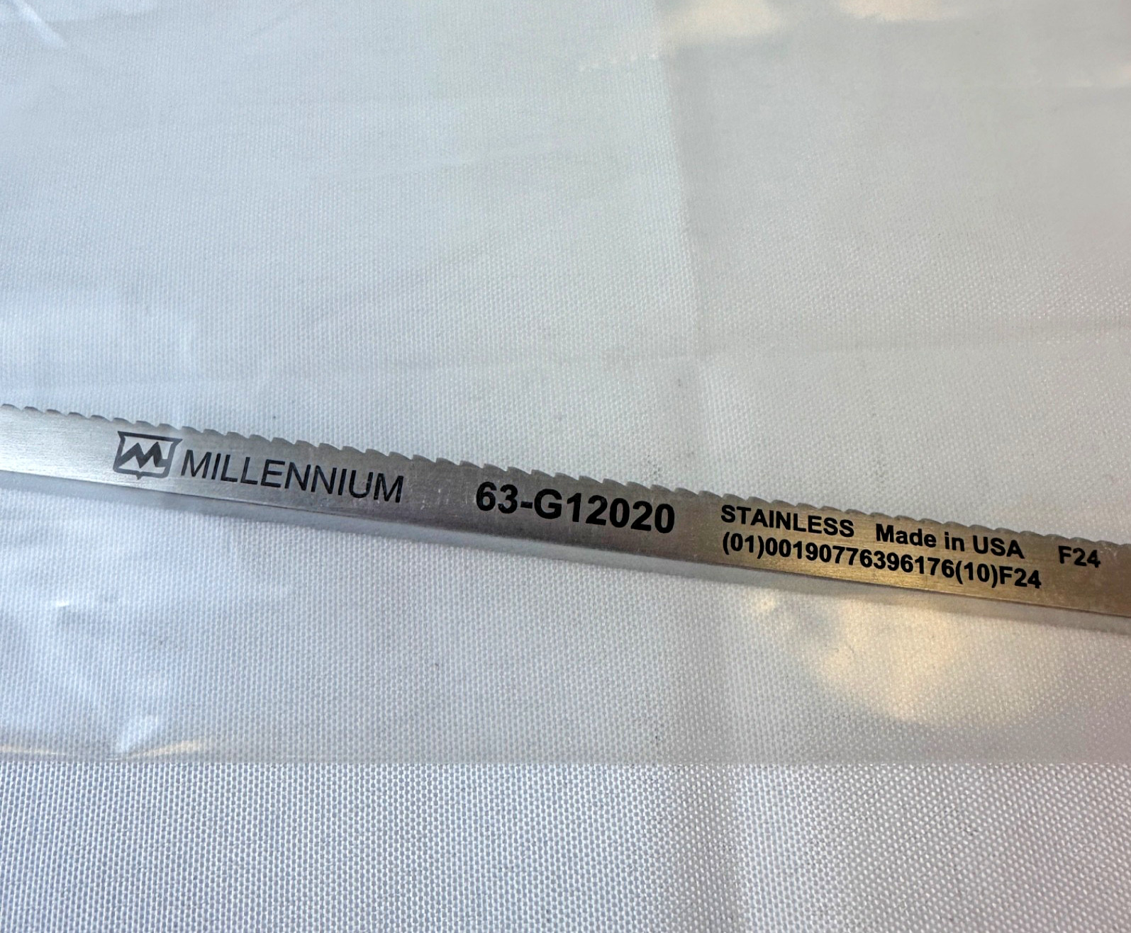 Millennium Surgical 63-G12020 Universal Ring Retractor Blade ,Malleable 3″ X 6″
