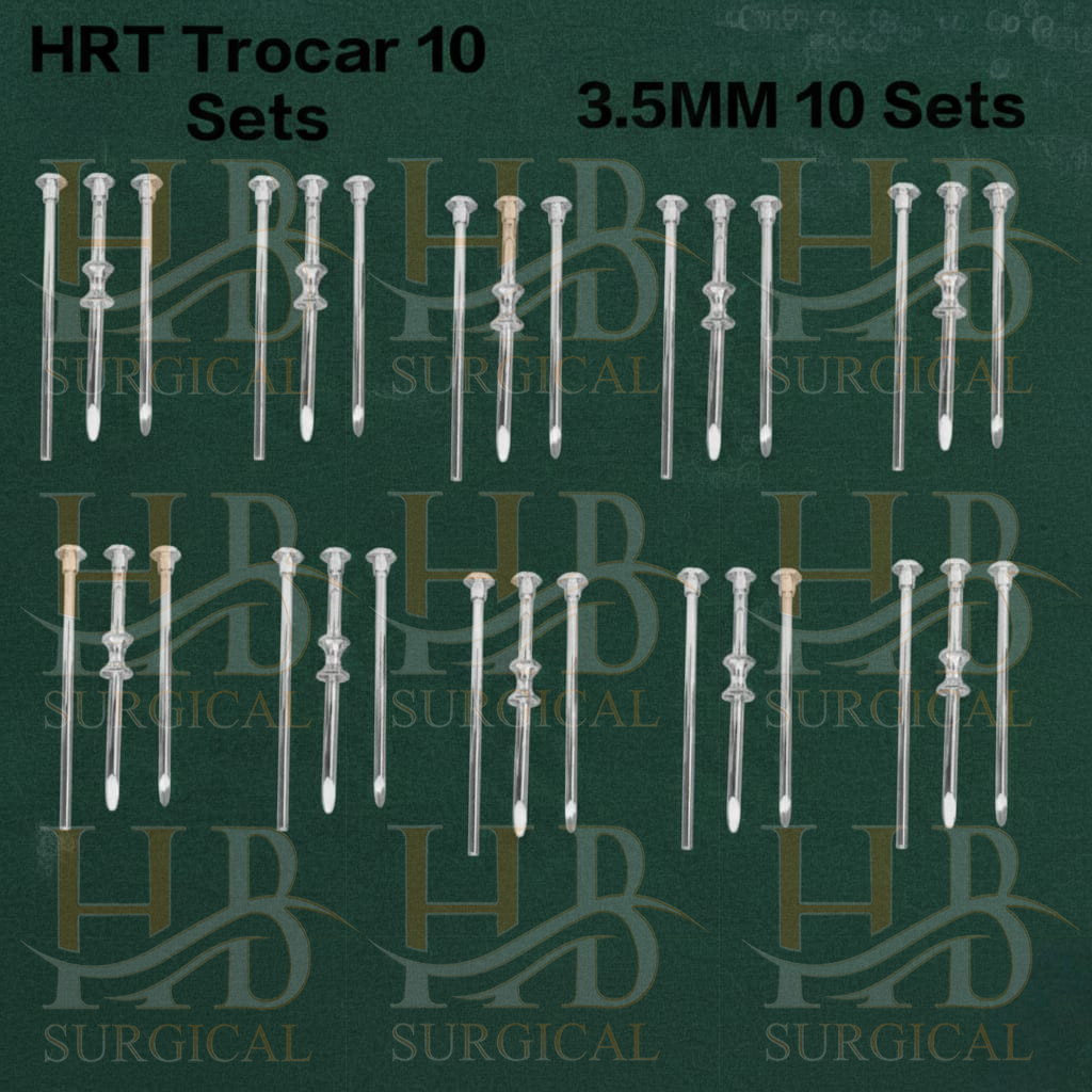 3.5mm HRT Trocar kits Hormone Replacement Pellet Insertion Trocars 10 Sets