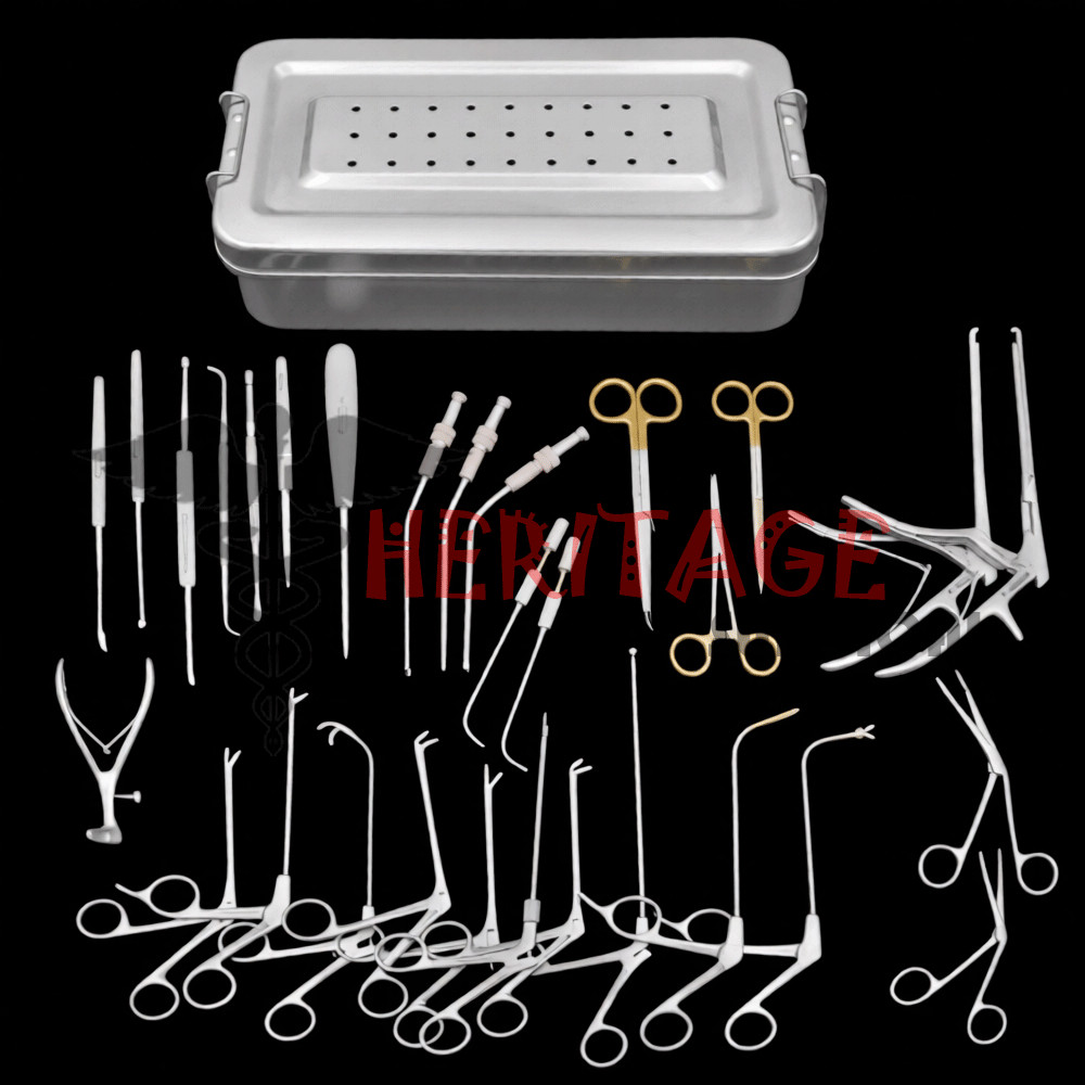 Fess Instruments Set Endoscopic Sinus Surgery Ent Instrument Set A+ Quality
