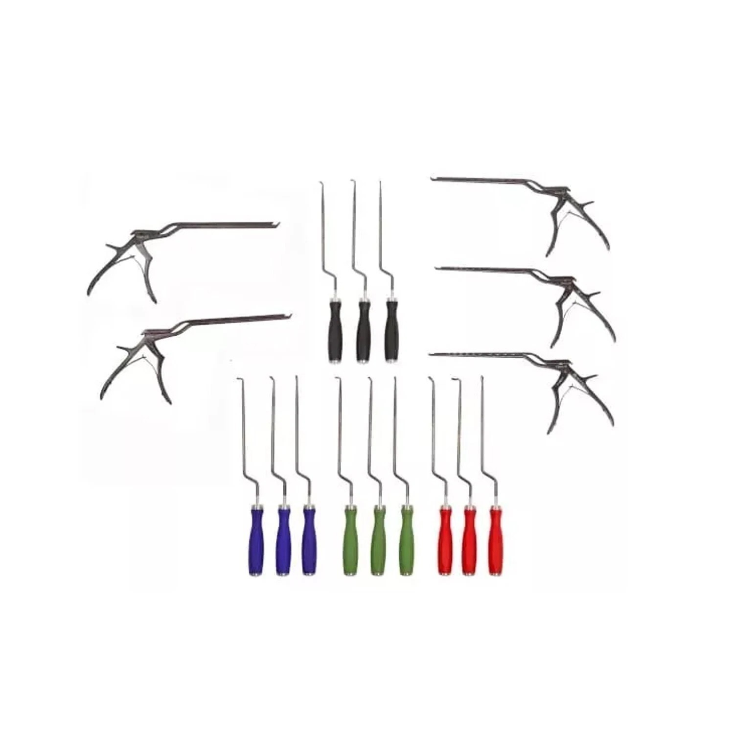 Mis lumbar spine surgery curettes & Kerrison Rongeur set of 17 pcs