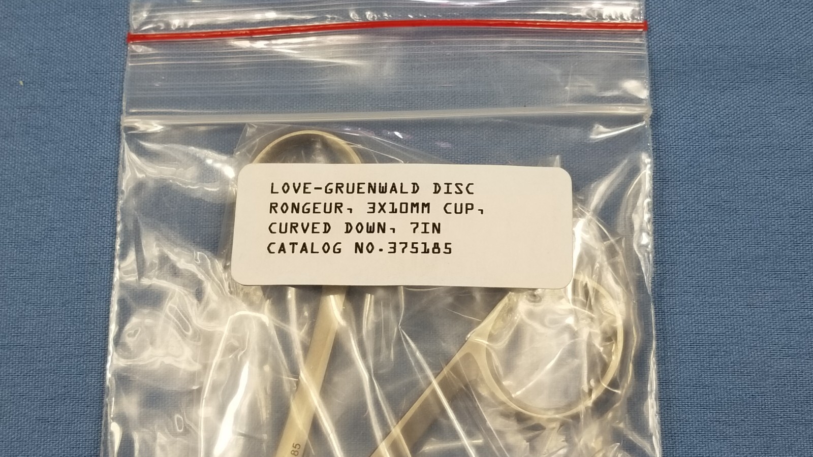 German Stainless Steel Love-Gruenwald Disc Rongeur 375185