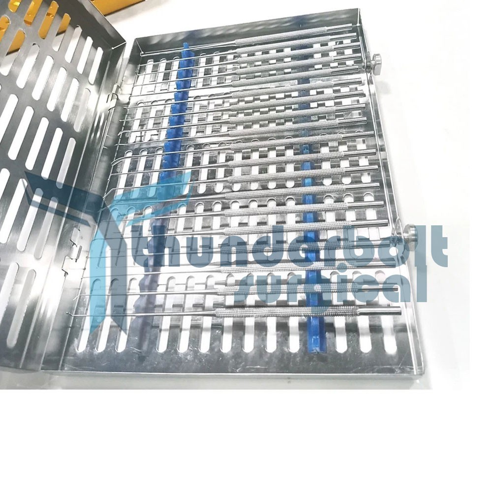 Rhoton Micro Dissector Expanded Set 20 Pcs Neurosurgery Instruments Set