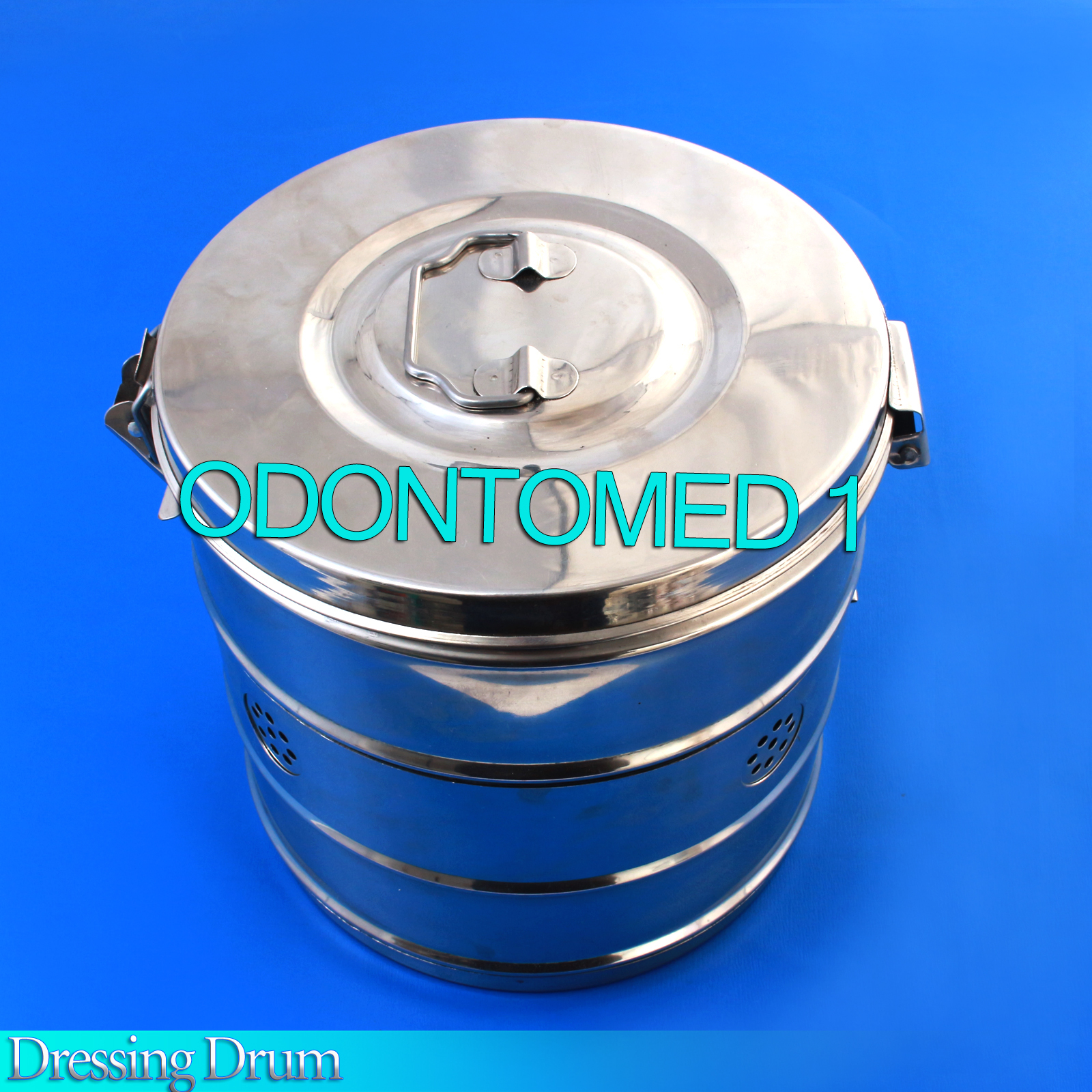 DRESSING DRUM 6″X6″ SURGICAL VETERINARY INSTRUMENTS