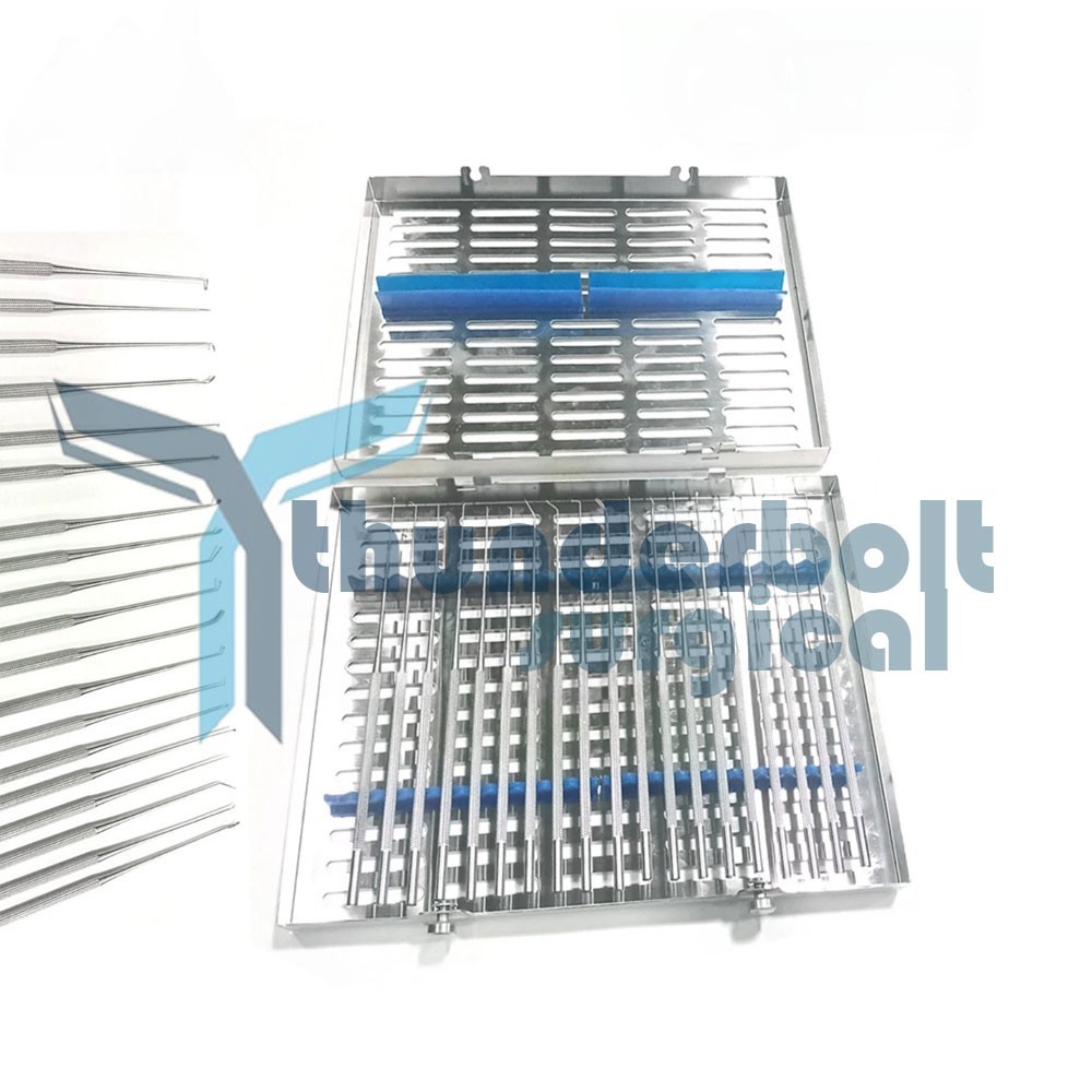 Rhoton Micro Dissector Expanded Set 20 Pcs Neurosurgery Instruments Set