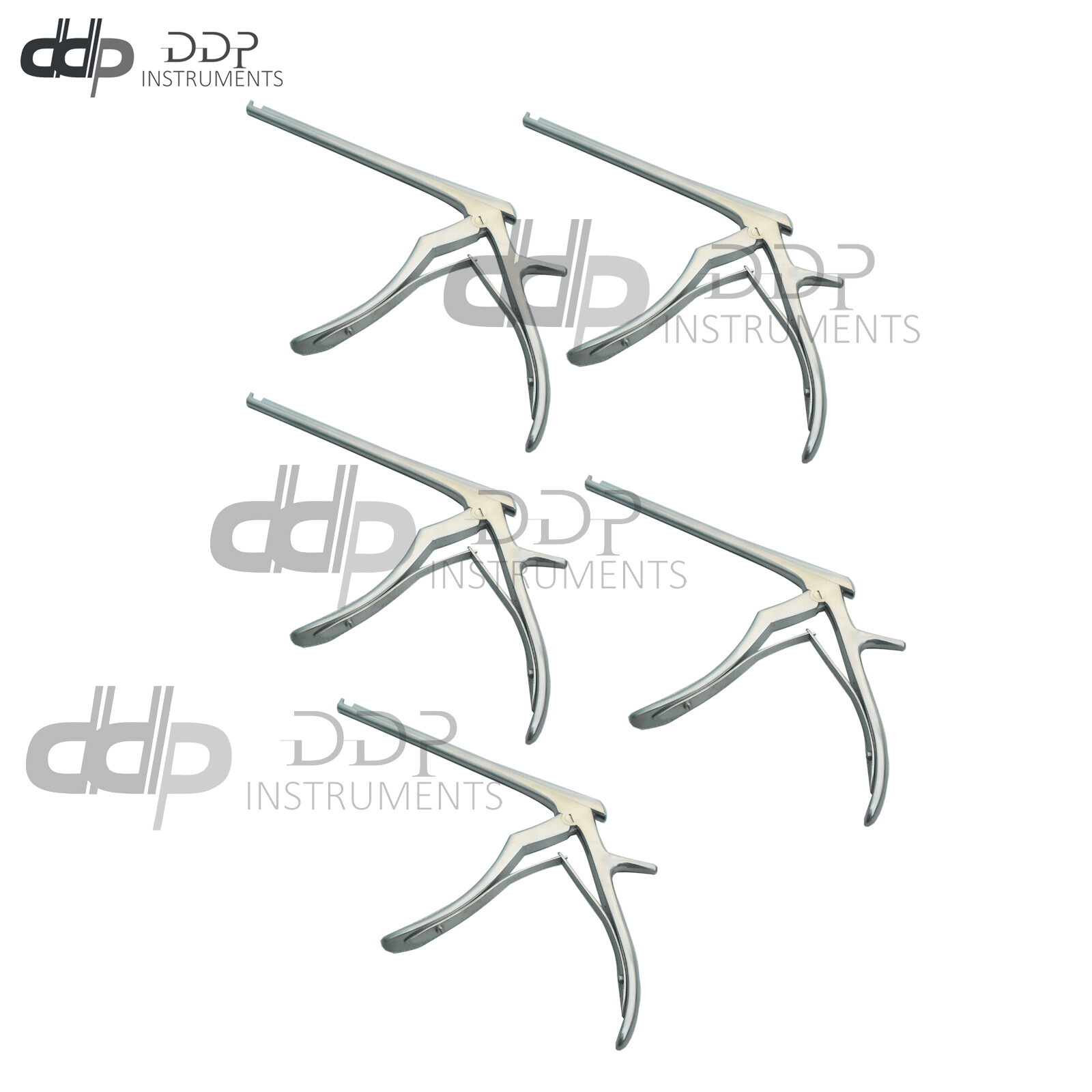 5 Pieces KERRISON Rongeurs 7″ 6mm Shaft Bite UP 90˚OBGYN Surgical Instruments