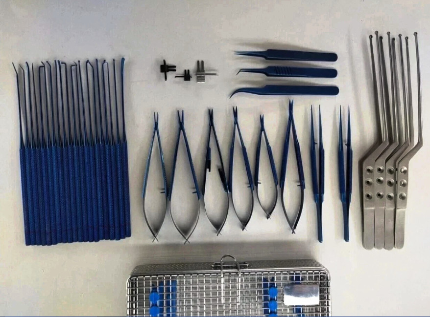 Microsurgery Instruments Set Neurosurgical Instruments