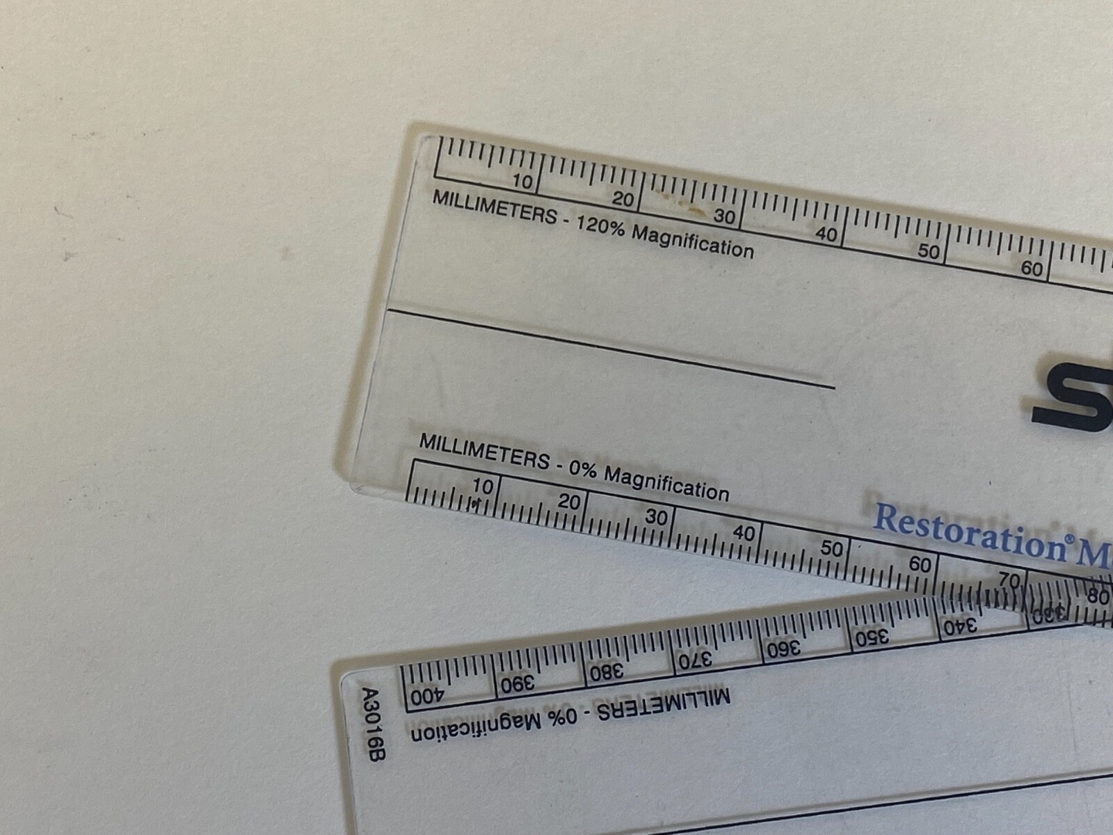 Stryker A3016B Restoration Modular Revision Hip System Ruler, Surgical, Ortho