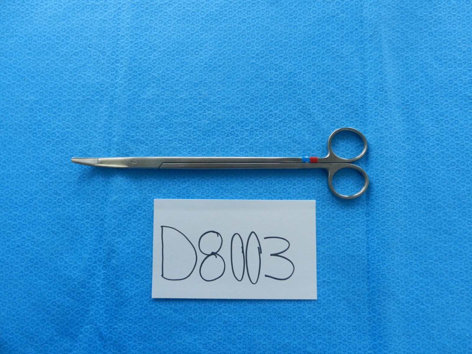 D8003 Codman Surgical Dietrich Slightly Curved Serrated Scissors 54-8005