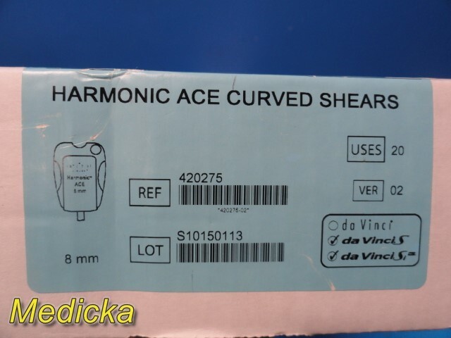 Intuitive Surgical Ref 420275 Harmonic ACE Curved Shears, 8mm, Ver 02 ~ 30873