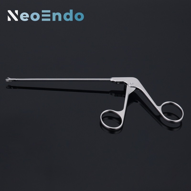 3.5mm Arthroscopic Basket Punch Forceps Straight Jaw Ring Handle For Arthroscopy
